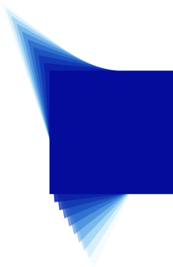 Gelecekçi mavi kare çerçeve. Dijital teknoloji kavramı