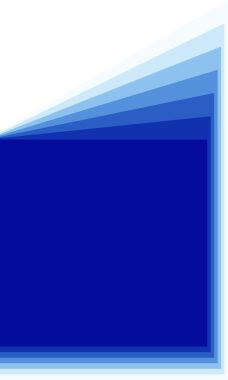 Gelecekçi mavi kare çerçeve. Dijital teknoloji kavramı