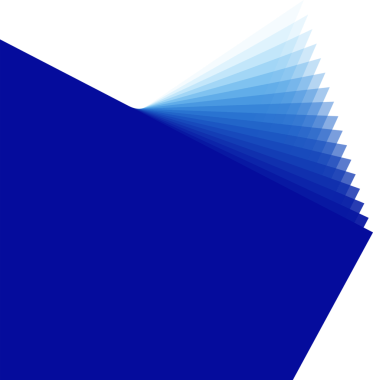 Gelecekçi mavi kare çerçeve. Dijital teknoloji kavramı