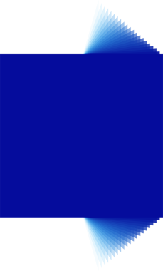 Gelecekçi mavi kare çerçeve. Dijital teknoloji kavramı