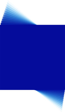 Gelecekçi mavi kare çerçeve. Dijital teknoloji kavramı