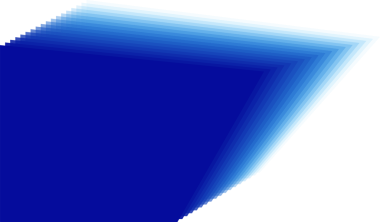 Gelecekçi mavi kare çerçeve. Dijital teknoloji kavramı