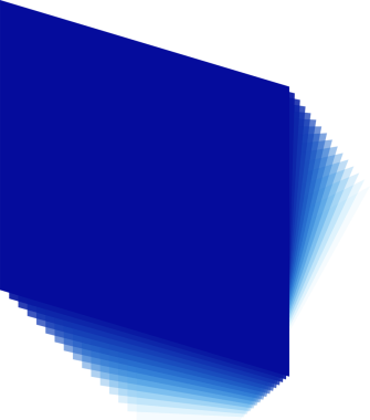 Gelecekçi mavi kare çerçeve. Dijital teknoloji kavramı