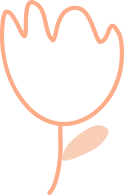 Çiçek ve yaprak doğal tasarım dekorasyonu