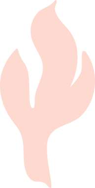 Çiçek ve yaprak doğal tasarım dekorasyonu