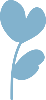 Çiçek ve yaprak doğal tasarım dekorasyonu