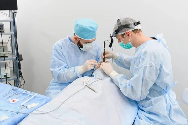 Blepharoplasty Operasi Bedah Plastik Untuk Mengoreksi Cacat Cacat Dan Cacat — Stok Foto