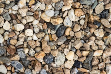 Kahverengi çakıl taşı arka planı