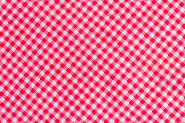 Classic Pink Plaid Fabric Background — Stock Photo, Image