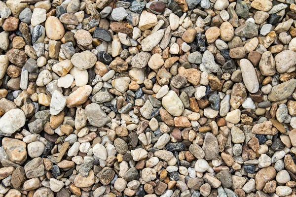 Brown Pebbles Stone Background — Stock Photo, Image