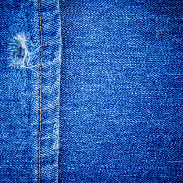 Blue Jean Texture Background — Stock Photo, Image