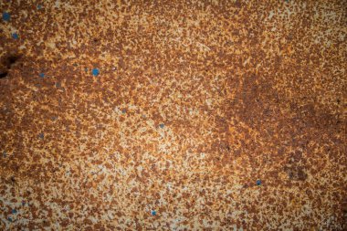 kahverengi demir, eski duvar arka plan yakın