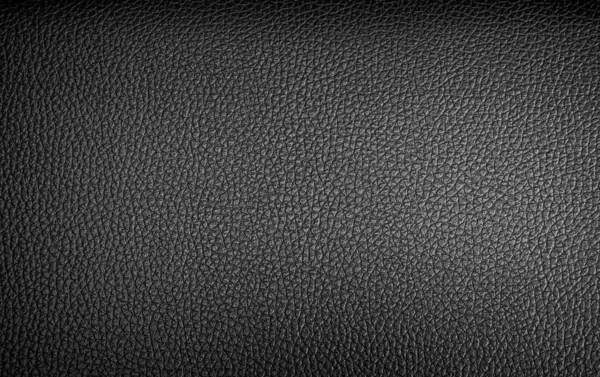 Fond Texture Cuir Noir — Photo