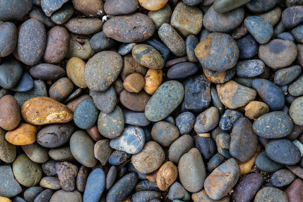 Pebbles stones background and texture