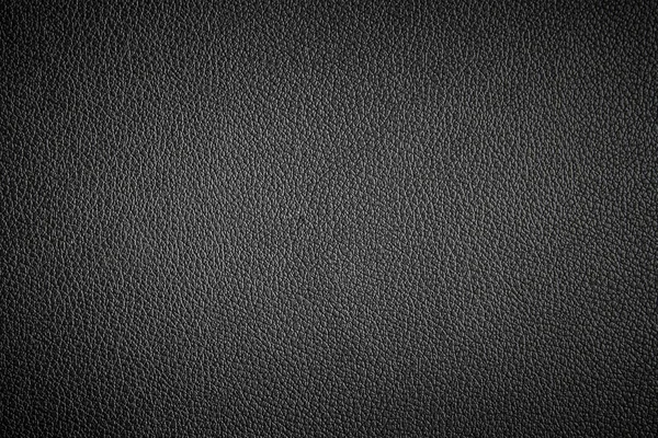 Textura Cuero Negro Fondo —  Fotos de Stock