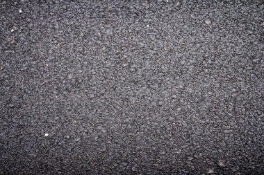 Asfalt yol doku siyah