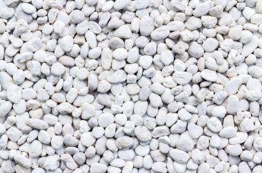 beyaz çakıl taşları arka plan ve doku