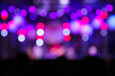 mor parlak bokeh konser arka plan bulanık 