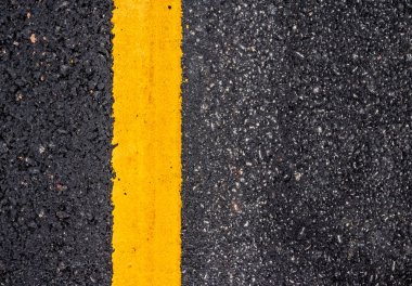 Asfalt yol dokusunu kapat