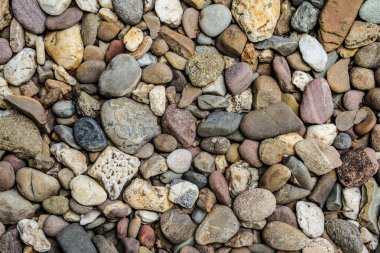 Çakıl taşları arka plan ve doku