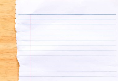 Not Defteri Sıralı Kağıt Arkaplanı