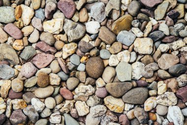 Çakıl taşları arka plan ve doku