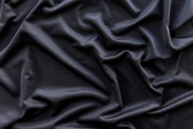 siyah kumaş dokusu ve arkaplan