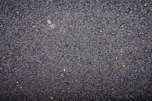 Black Asphalt Road Texture — Stock Photo, Image