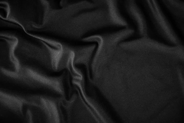 Black Cloth Texture Background — Stock Photo, Image