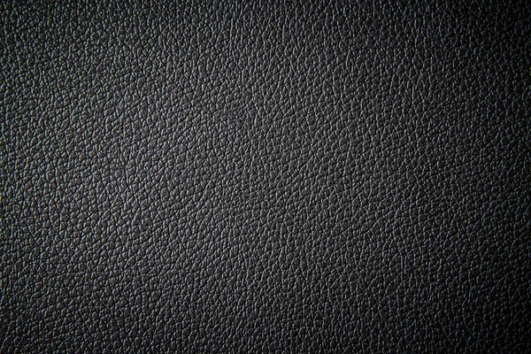 Textura Cuero Negro Fondo —  Fotos de Stock