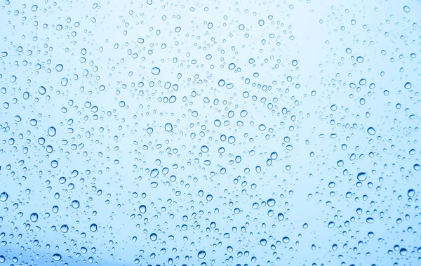 Water Drops Glass Rain Drops — Stock Photo, Image