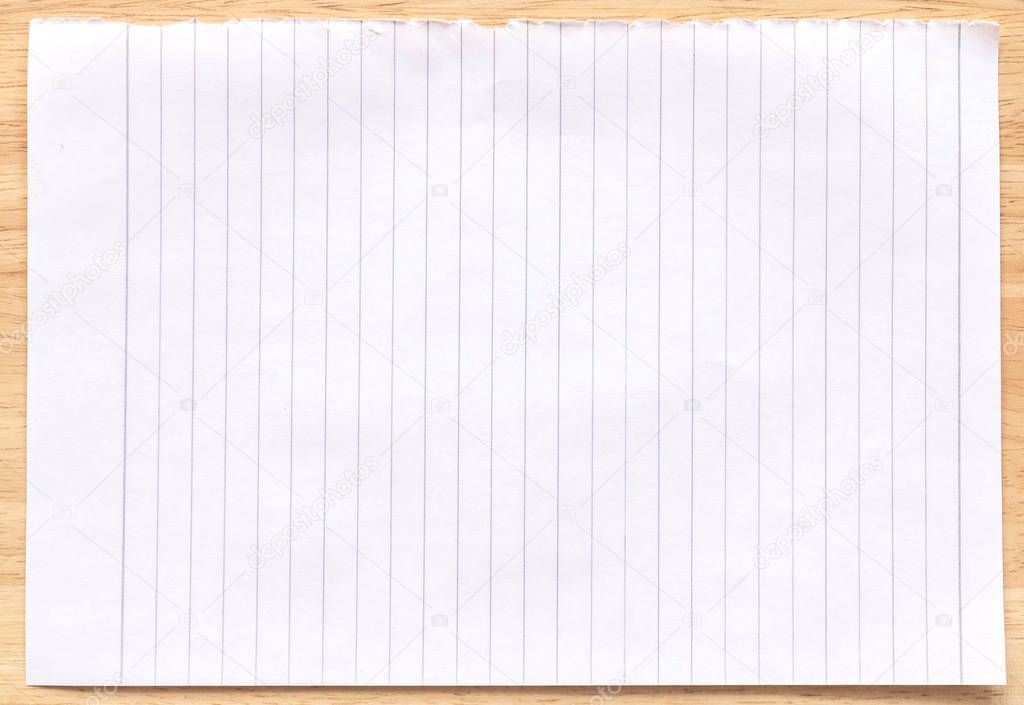 Notebook Lined Paper Background