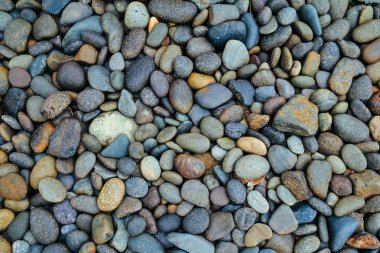 Çakıl taşları arka plan ve doku