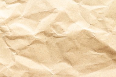 Kahverengi kırışıklık geri dönüşüm kağıdı arka planı