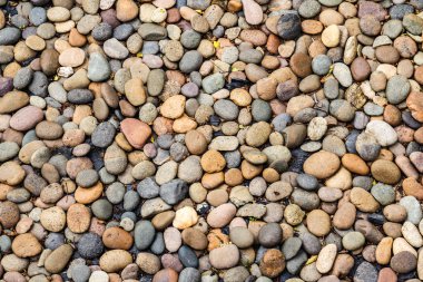Çakıl taşları arka plan ve doku