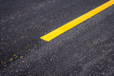 Asfalt yol dokusunu kapat
