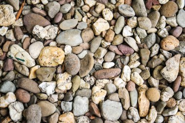 Çakıl taşları arka plan ve doku