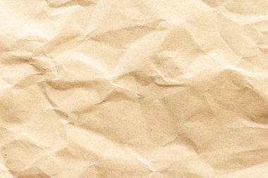 Kahverengi kırışıklık geri dönüşüm kağıdı arka planı