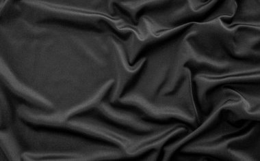siyah kumaş dokusu ve arkaplan
