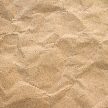 Kahverengi kırışıklık geri dönüşüm kağıdı arka planı