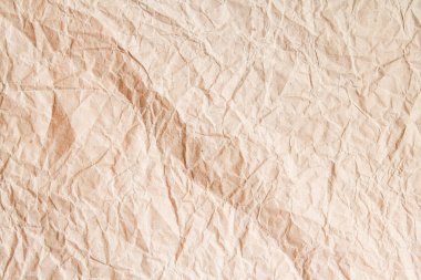 Kahverengi kırışıklık geri dönüşüm kağıdı arka planı