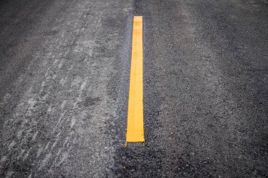 Asfalt yol dokusunu kapat