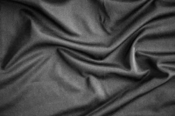 Texture Fond Tissu Noir — Photo