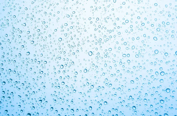 Water Drops Glass Rain Drops — Stock Photo, Image