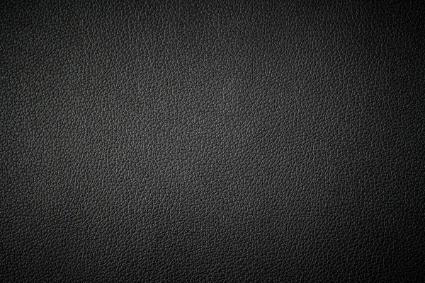 Fundo Textura Couro Preto — Fotografia de Stock