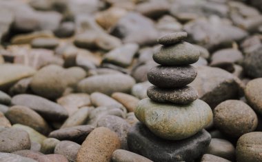 Zen taşları doğada