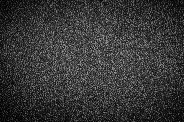 Textura Cuero Negro Fondo — Foto de Stock