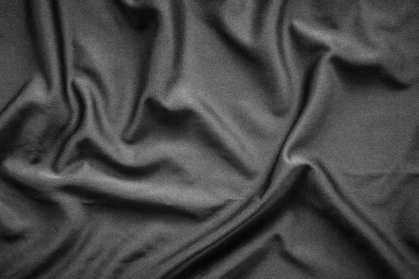 Texture Fond Tissu Noir — Photo