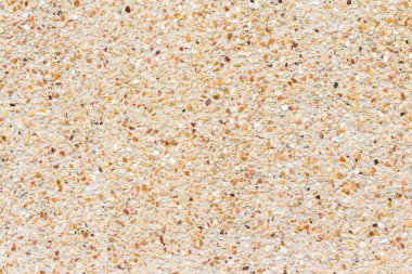 küçük taşlar duvar veya çakıl ve kum duvar dokusu arka plan, bej arka plan