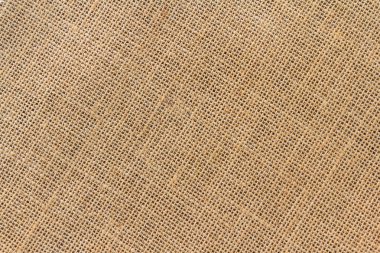 kahverengi Burlap arka plan ve doku, kumaş kopya alanı 